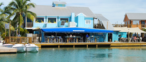 Full-service marina.