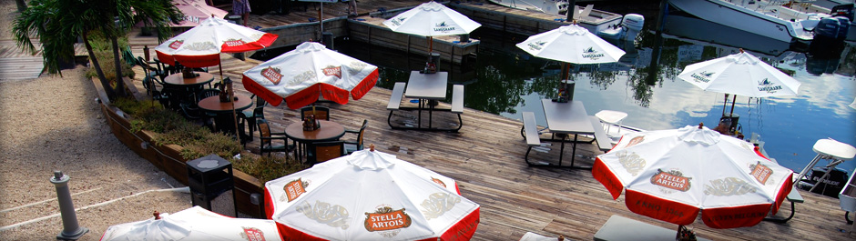 Indoor and Outdoor dining experience.