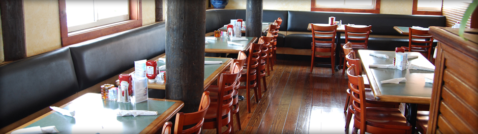 Indoor and Outdoor dining experience.
