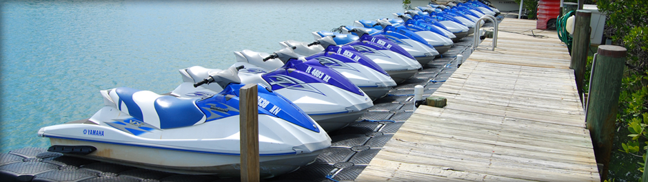 Full-service marina and docking.