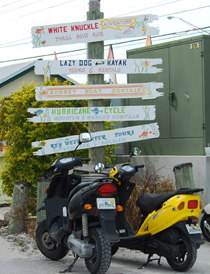 Ice cold refreshments at Hurricane Hole Key West.